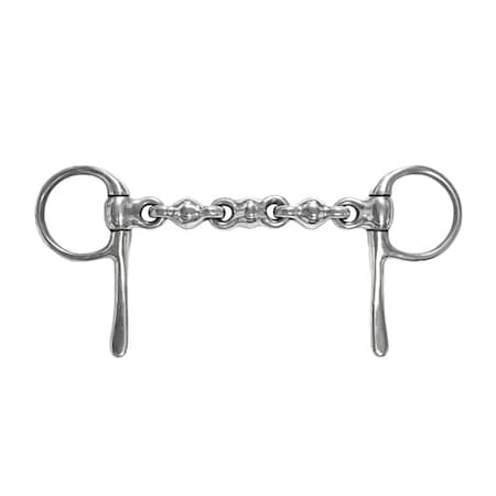 Jacks Imports Waterford Stainless Steel Half Cheek Snaffle Bit 3189